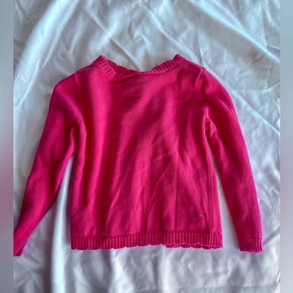 Old Navy Pink Ruffle Cardigan - Picture 3 of 4